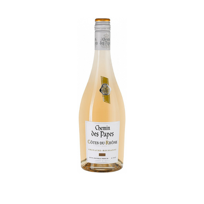 CHEMIN DES PAPES-COTES DU RHONE BLANC 750ML