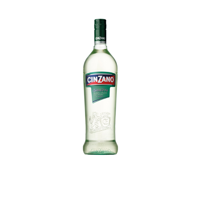 CINZANO VERMOUTH EXTRA DRY 750ML