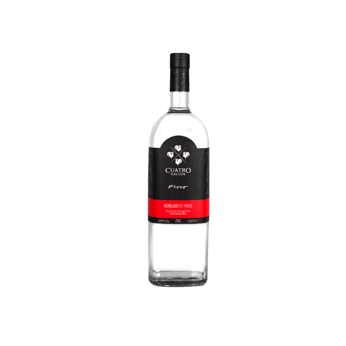 Pisco 4 Gallos Acholado 1750ml