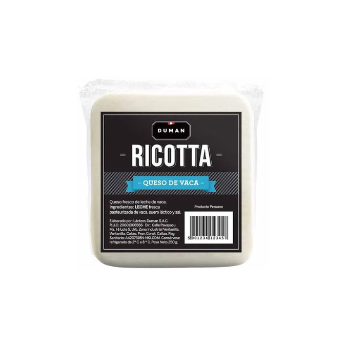 RICOTTA DE VACA X KG